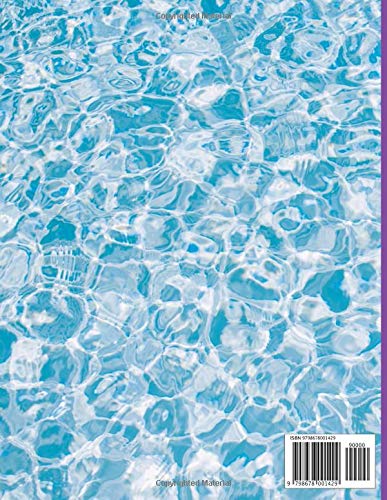 Swimming Notebook: Sea Composition Notebook, Blue Ocean Composition Notebook, Lined Notebook Journal, Wide Ruled Notebook - Image 2