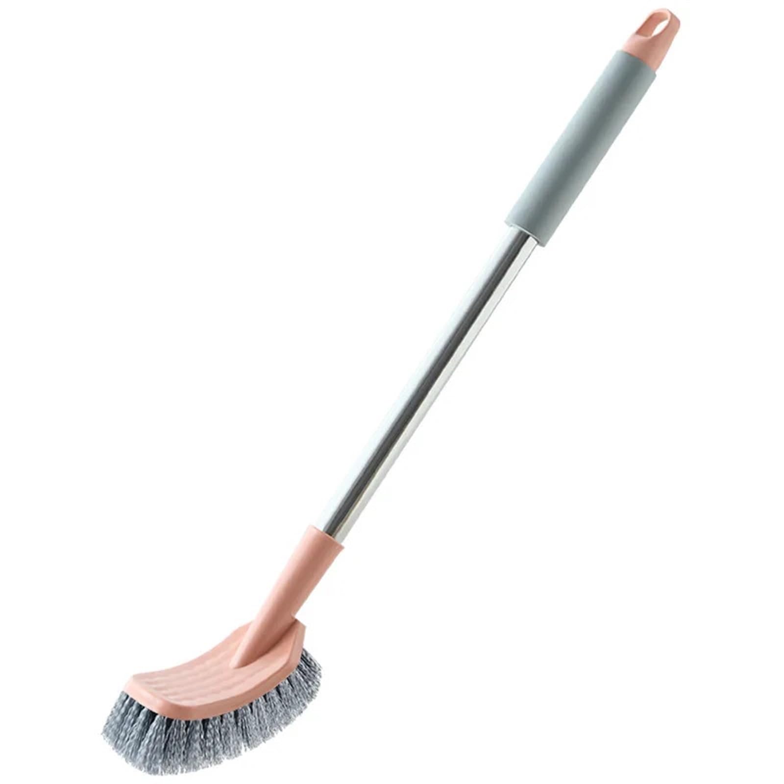 Stainless Steel Bathroom Toilet Brush Wc Kitchen Cleaning Brush Wc Toilet Brush Scrubber Bathroom Cleaning Supplies(Green)