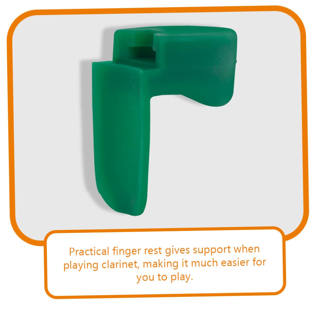 Kisangel Accessories 4pcs Silicone Thumb Finger Rests Finger Rest Cushions for Comfortable