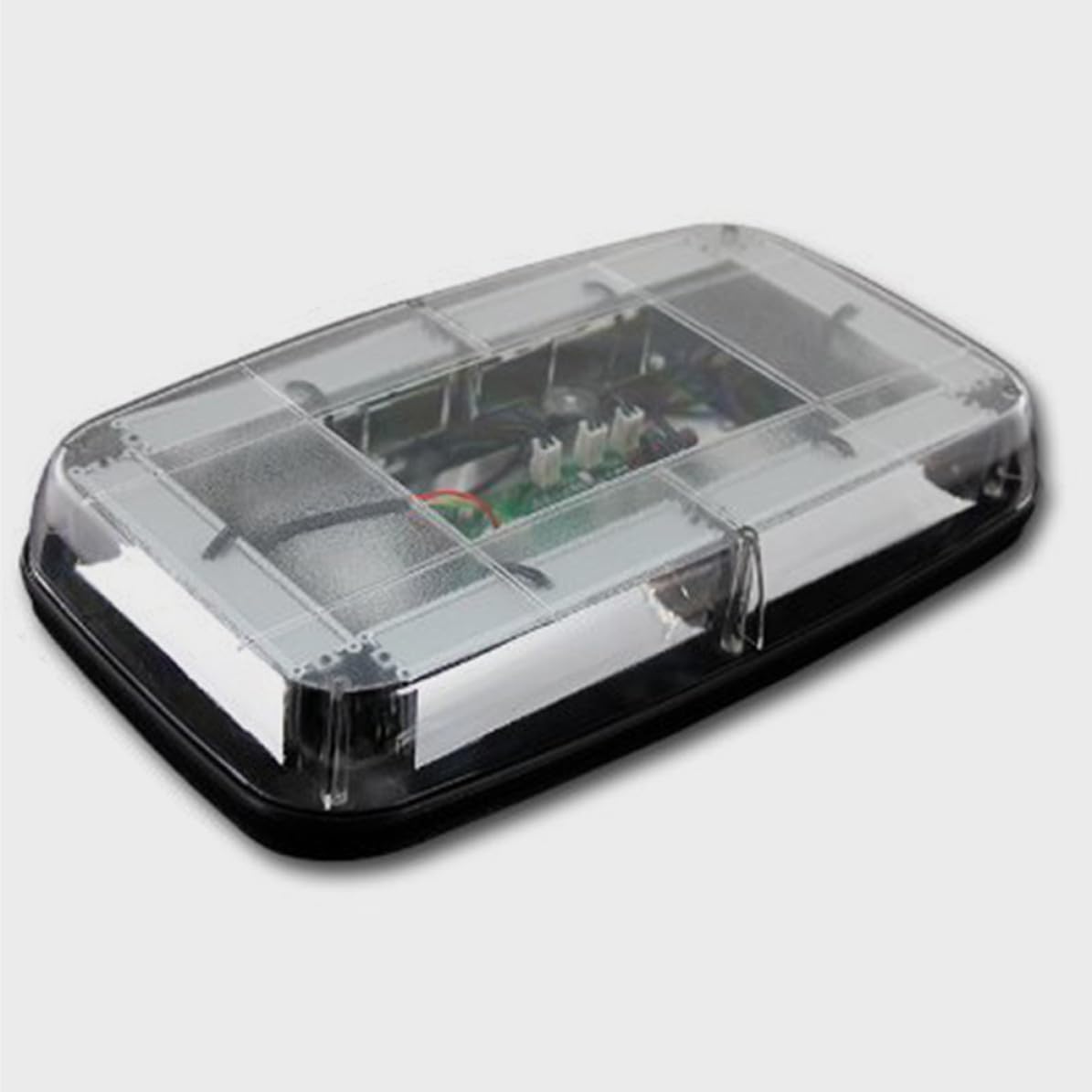 Luz de Advertencia LED de Alta Luminosidad para Coche y Camión Base Magnética, Material Abs Resistente, Adecuado para Emergencias y Condiciones de Nieve