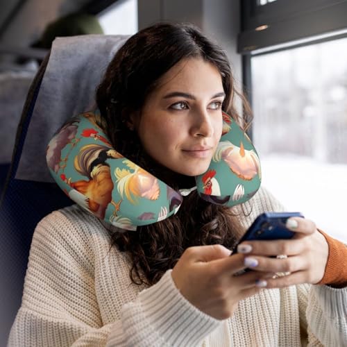 Almohada poliéster tamaño único para cuello y viaje miniatura 6