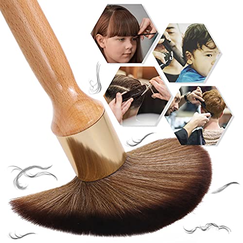 Eastdall Escova Espanador de Pescoço Escova de Cabelo Grande Pescoço Limpeza de Rosto Escova de Cabe