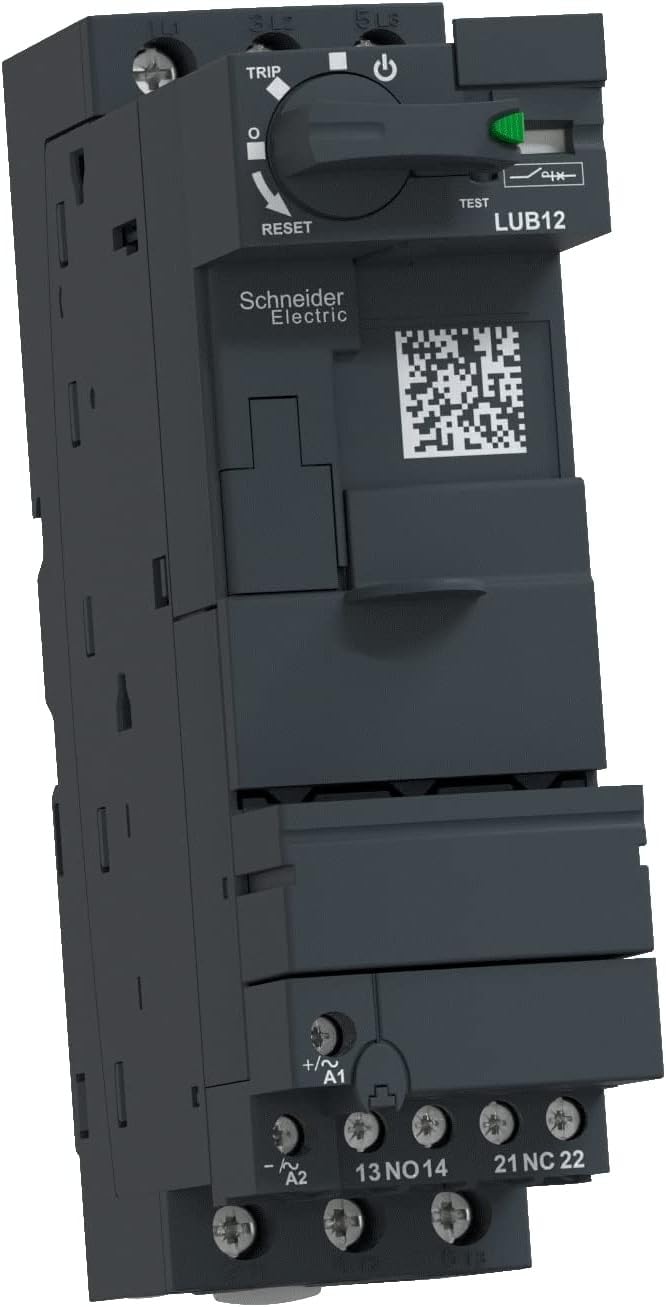 Schneider Electric LUB12 TeSys U Base Potencia, 12A, 126mm x 45mm x 154mm