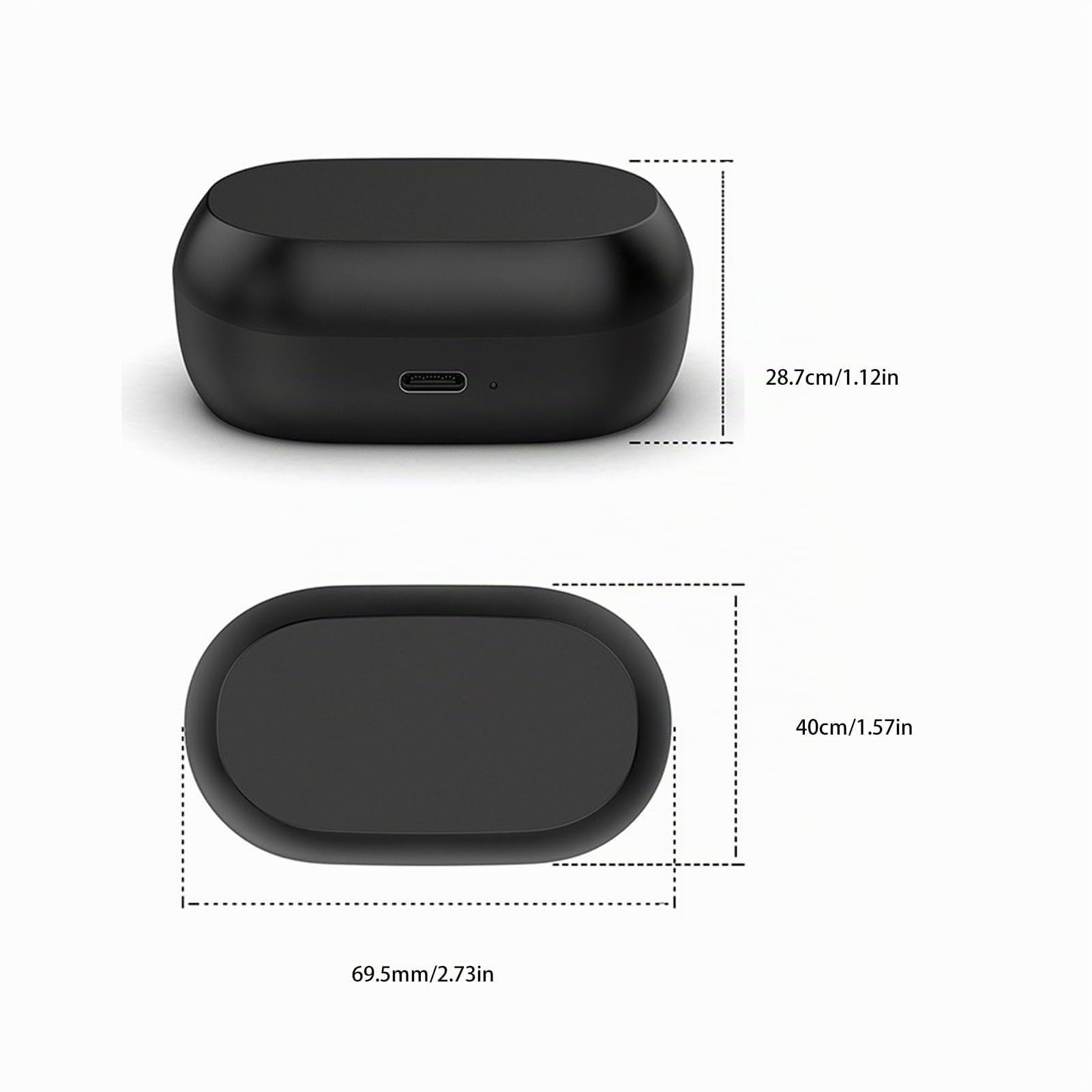 Étui de Chargement pour 7 Pro, pour 7 Active, Boîtier de Chargement pour écouteurs avec Indicateur, Batterie 600mAh