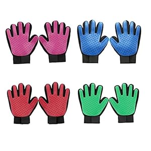 Huisdierborstels Handschoenen Pet Dog Cat Grooming Cleaning Borstel Handschoenen Rug Massage Rabbit Dier Bading…