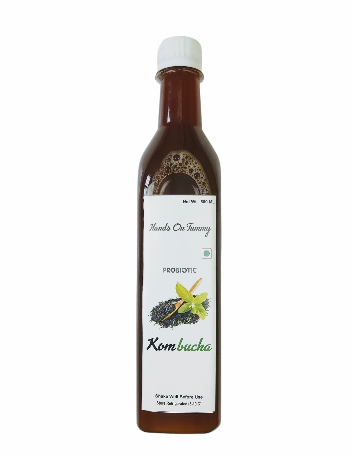 Hands on Tummy - Kombucha - Fermented Black Tea - Probiotic (500 ML)