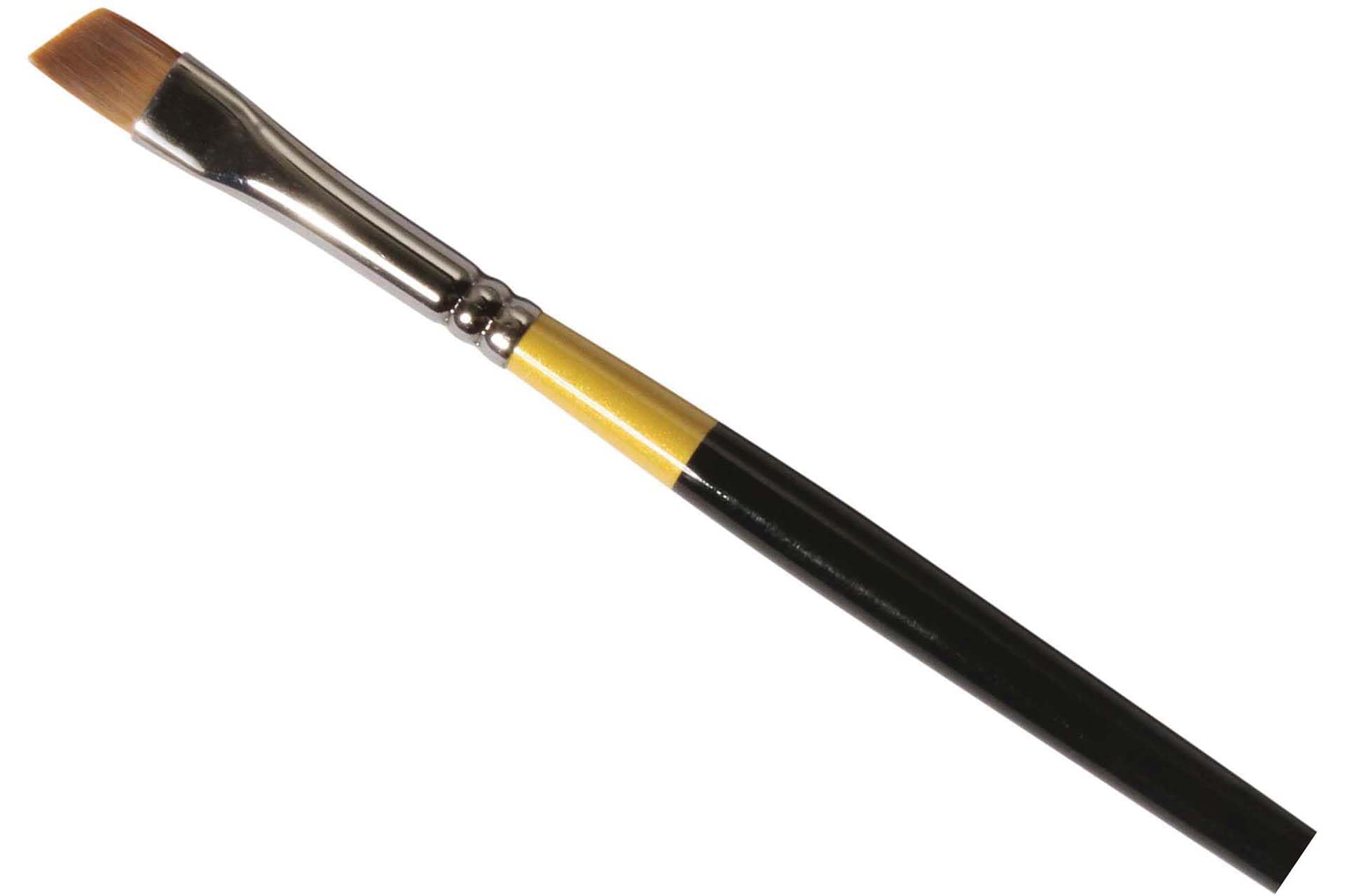 Daler Rowney System 3 Acrylic Brush 1/4 in Sy57 Angle Shader Short