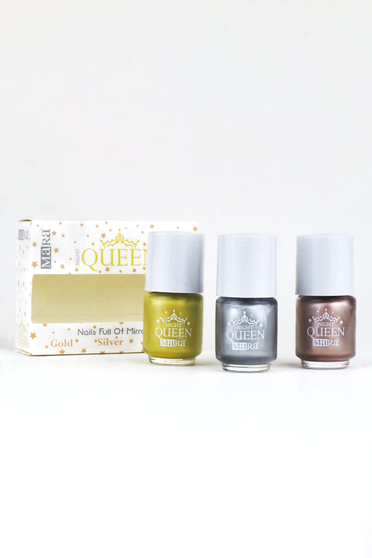 MARA KOZMETİK NIGHT QUEEN NAIL POLISH 3'LU SET