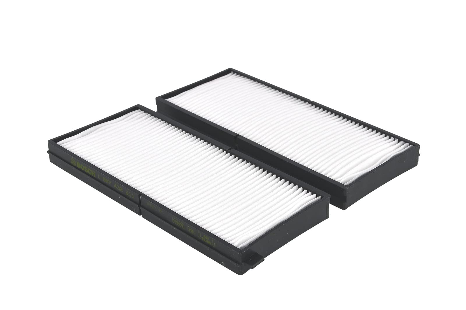 BOSCH Filtro de habitáculo 1 987 432 211 Filtro de partículas Altura: 20 Ancho: 105 Longitud: 239 Compatible con KIA SHUMA FB SHUMA II FB SHUMA II Sedán FB