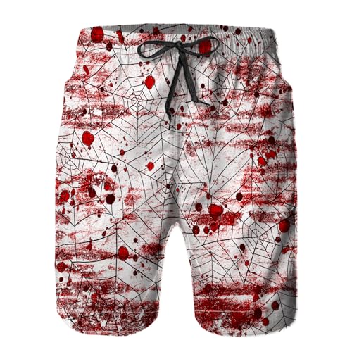 Mens Swim Trunks with Mesh Lining,Quick Dry Big Tall Board Shorts