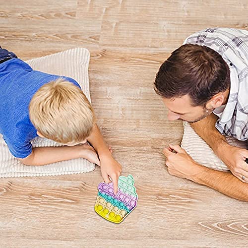 Amazon | [TS.CORP] スクイーズ玩具 プッシュポップ アイスクリーム