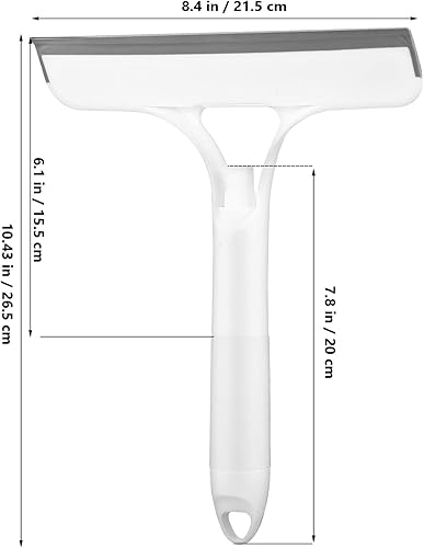 Miniatura 2 de ULTECHNOVO Herramienta de limpieza de escobilla de ventana, escobilla de escobilla 2 en 1 y cepillo de esponja, herramienta de limpieza de vidrio