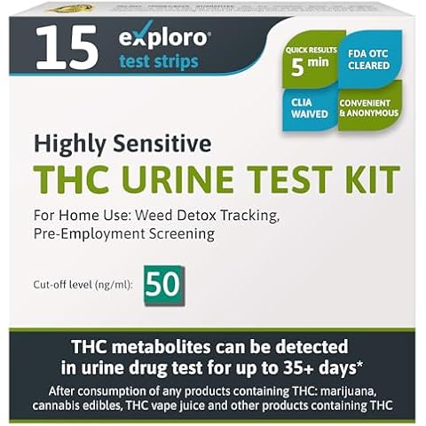 Exploro Home Marijuana Test Kit Cover