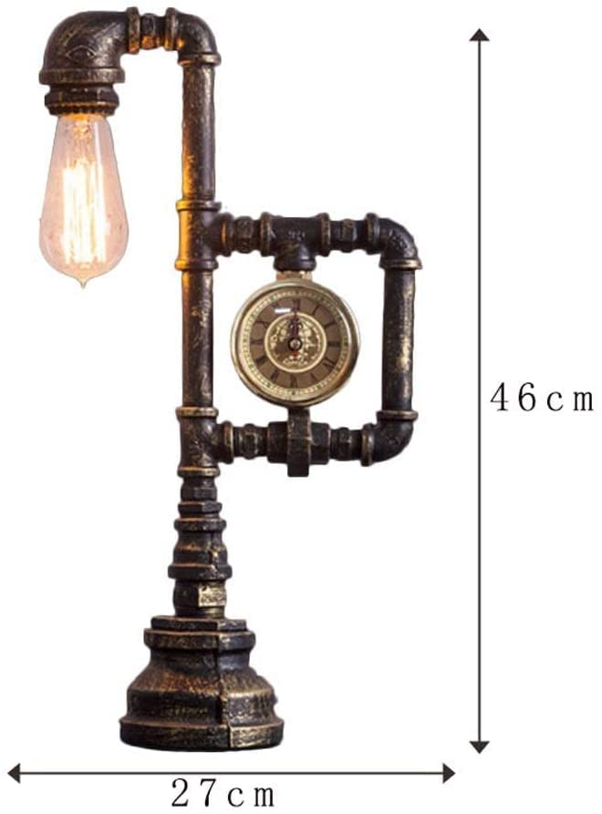 Lampe de chevet en fer forgé de haute qualité style robot E27 - 4