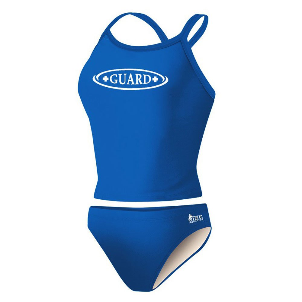 Rise Guard Poly Workout Tankini (Large, Royal)