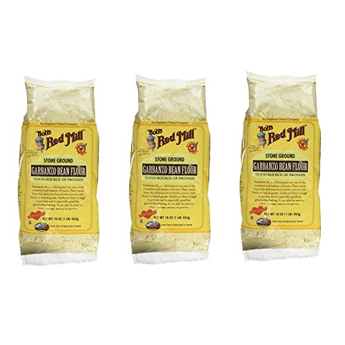 Bob's Red Mill Garbanzo Bean Flour 16 oz. (Pack of 3)