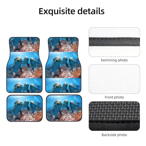 Alfombrillas de coche delfín antideslizantes para proteger el suelo nuevo 3