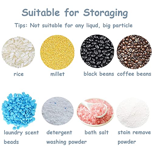 105 Oz Laundry Detergent Dispenser, Wall Mounted Scent Booster Beads Container, Softener Beads Storage, Rice Dispenser, Dry Food / Pet Food / Solid Grain Organizer #TOP7