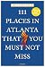 Produktbild 111 Places in Atlanta That You Must Not Miss: Travel Guide