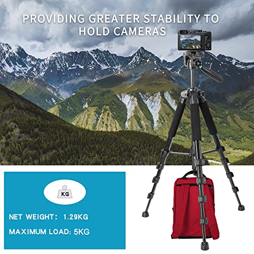 Zomei Q170 Camera Tripod, 67'' Tall Tripod Compatible With All Cameras, Projector, Webcam, Spotting Scopes #TOP6