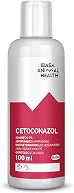 Ibasa Shampoo Antifúngico Cetoconazol Para Cães E Gatos 100Ml