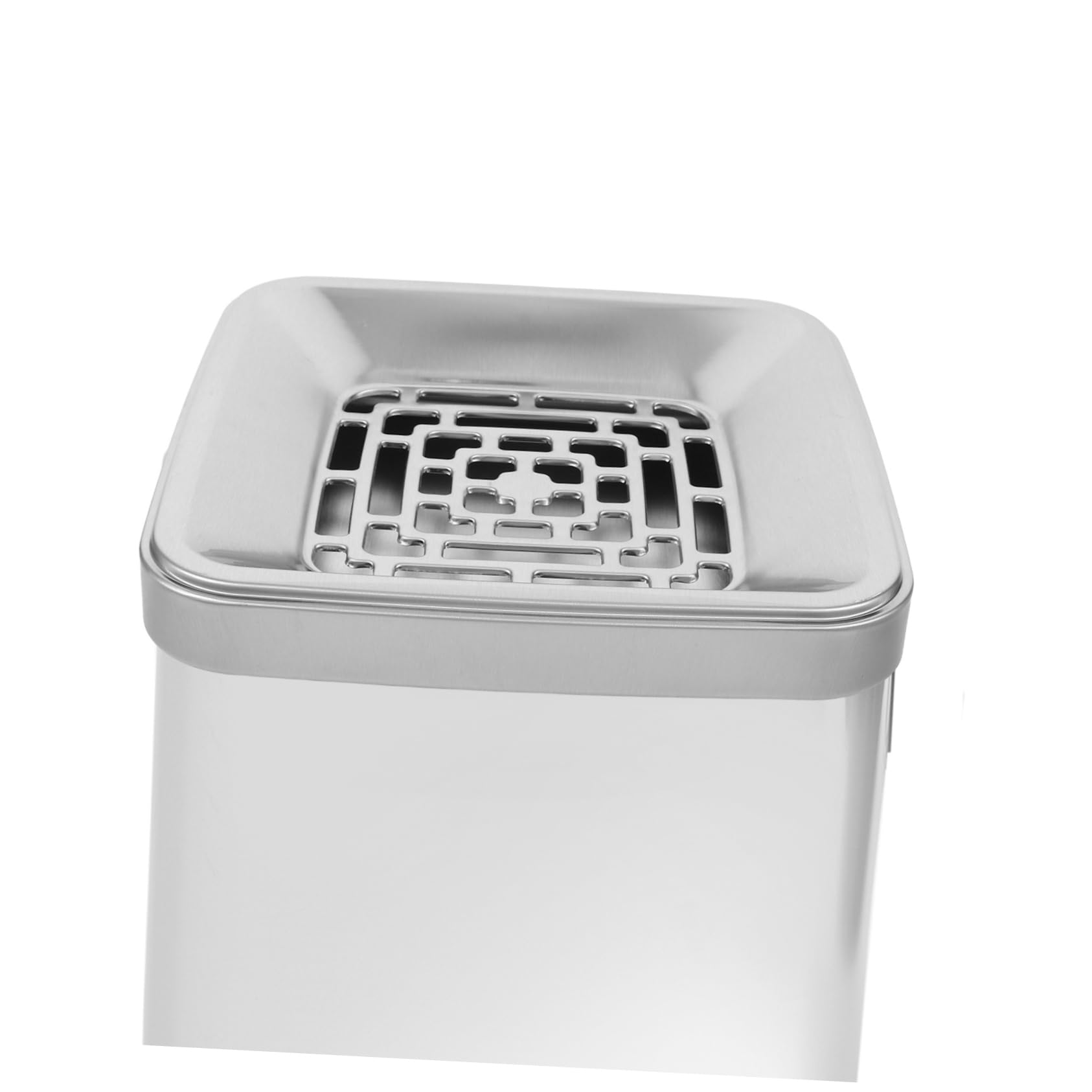 Tapa de Cubo de Basura de Acero Inoxidable para Exterior 1 Pieza