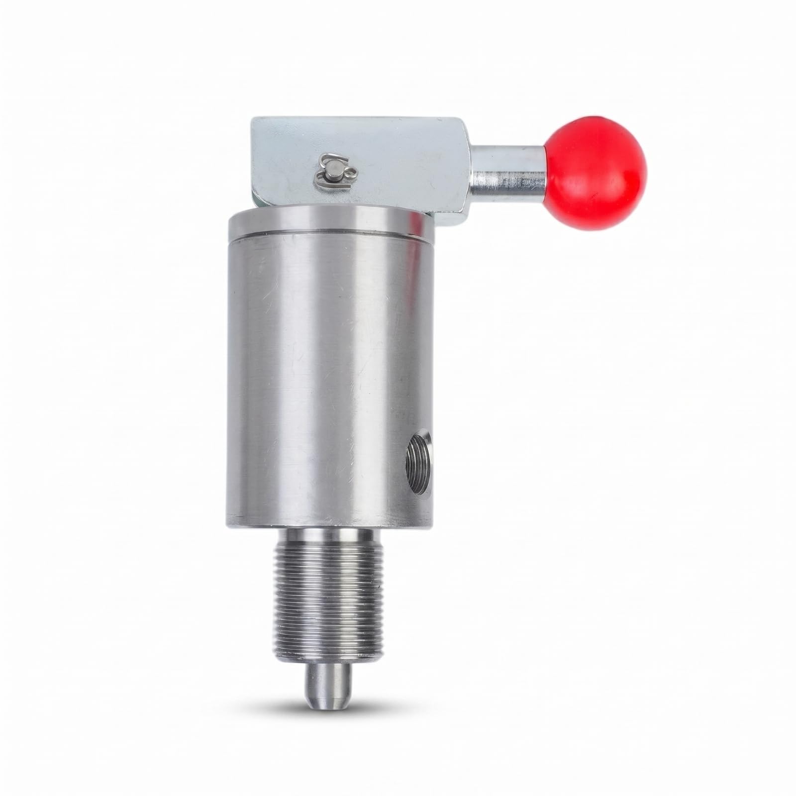 Gralara Valvola Pneumatica in Metallo Valvola Rapida Marina Dispositivo Pneumatico Porta Laterale Finitura Argento per Uso Marino, M24 1.5 Medio Pneumatico