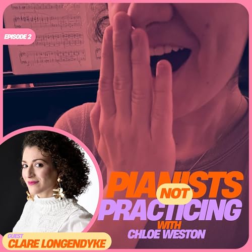 『PIANISTS NOT PRACTICING…in Indiana… with CLARE LONGENDYKE』のカバーアート