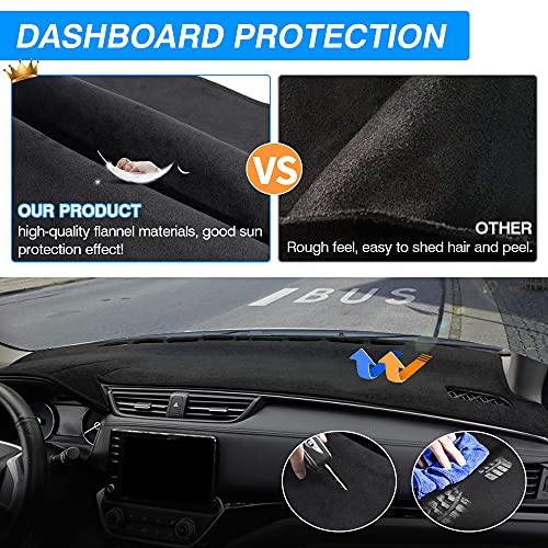 Cartist Dash Cover For Ford F150 2004 2005 2006 2007 2008 Dashboard Cover Mat Suede Non-Slip Pad Carpet Sunshield Protector #TOP5