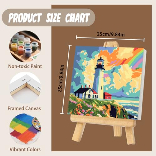 Save 50% on XTCIXAL Paint by Numbers Kit for Adults - Image 5