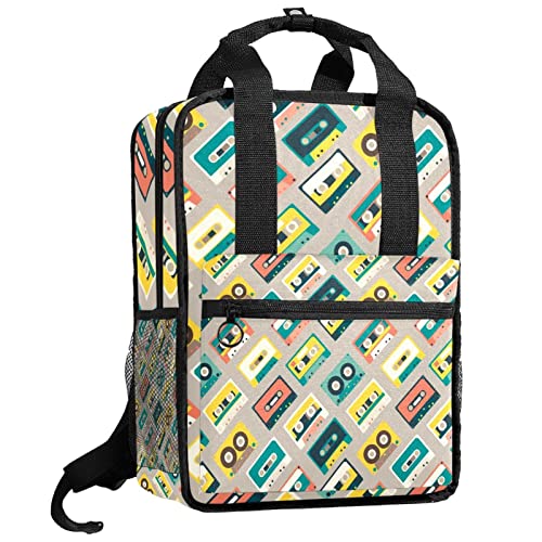 Sac à dos pour garçons motif étoiles de mer avec bandoulière réglable taille unique