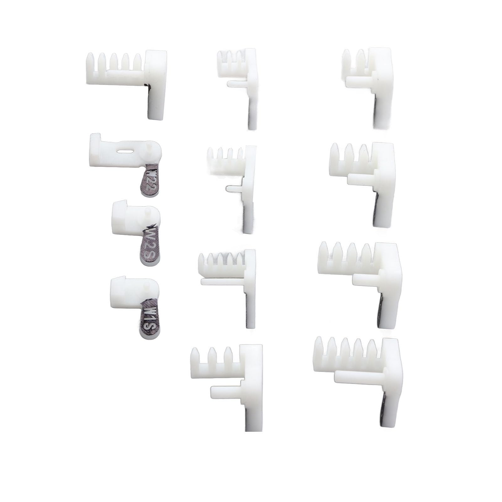 12 Pezzi Kit per Utensili per la Ricambio per la Ricambio del Disco Rigido ABS Premium per Il Recupero e la Riparazione dei Dati, con pettini a Testa Magnetica e Chiodi fissi,