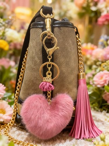 Image of Bag Charm KeyChain - Purse Wallet Chain & Charms Accessories for Handbags- Stocking Stuffers Gifts for Women Girls