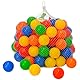 LittleTom 120 Bälle für Bällebad - Plastik Bälle Kinder Spielbälle - Babyball zum Greifen - Plastikbälle für Bällchenbad Hüpfburg Bällepool - Baby Ball Spielzeug Set für Trampolin Spielzelt Laufstall