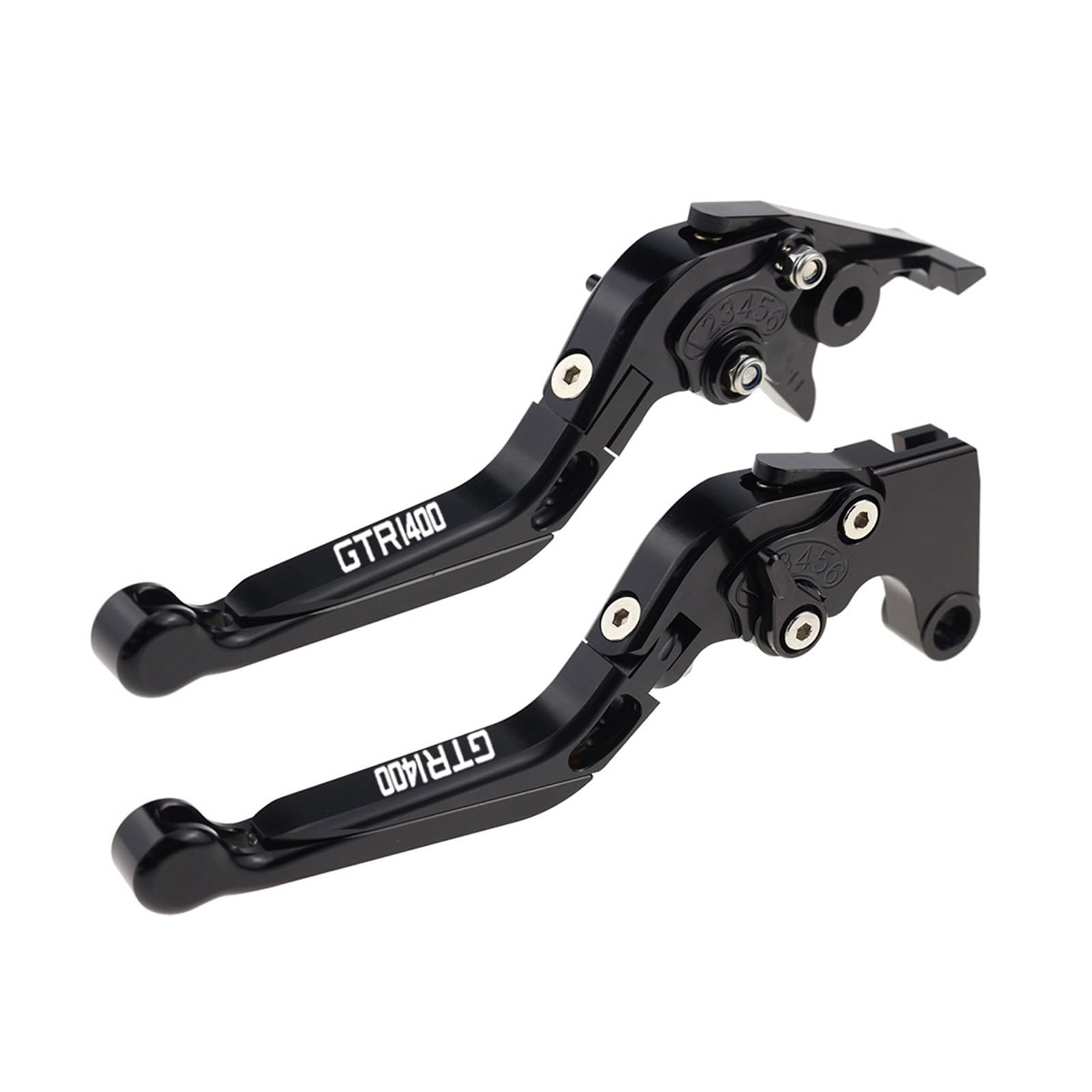 Yxbswbjd 26 Aluminum Alloy Folding Brake Lever For Gtr1400 Motorcycle Folding Extendable Brake Clutch Levers(26)