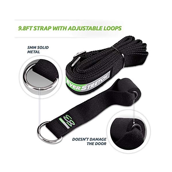 EverStretch-Leg-Stretcher-Get-More-Flexible-with-The-Door-Flexibility-Trainer-LITE-Premium-Stretching-Equipment-for-Ballet-Dance-MMA-Taekwondo-Gymnastics-Your-own-Portable-Stretch-Machine EverStretch Leg Stretcher LITE: Get Flexible with Over The Door Flexibility Trainer | Stretching Equipment for Ballet, Dance, Martial Arts, Cheerleading & Gymnastics | Your Portable Split Machine