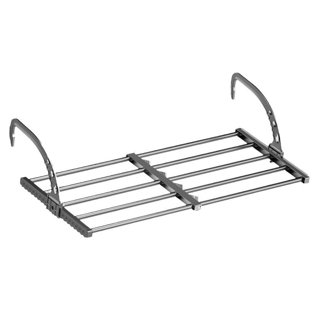 UDSKNV[KSL Extendable Radiator Clothes Airer Retractable Foldable Laundry Drying Rack for Bathroom