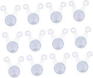 Toyvian Luces de Hebilla Colgantes Suministro de Bicicletas luz Trasera de Ciclo Colgante luz Trasera de Bicicleta lámpara de Camping al Aire Libre Accesorio para Bicicletas Eva