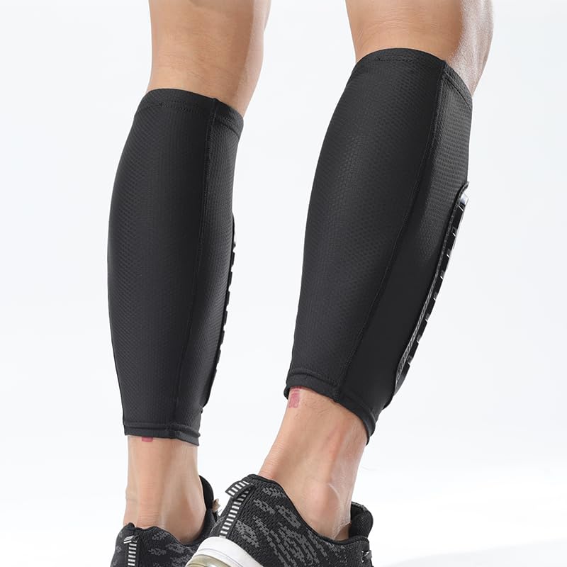 Parastinchi Calcio Bambino - Coppia Protettiva Professionale Antiurto Per Polpacci - Foto 5