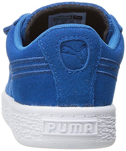 PUMA Unisex-Child Suede Classic Badge V Inf-K, True Blue, 10 M US Toddler3