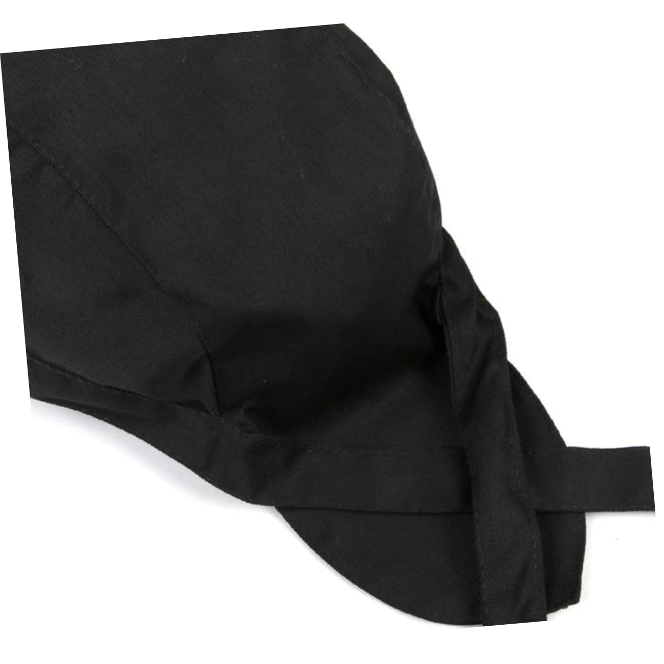 BESPORTBLE Creative Black Kitchen Chef Hat for Restaurant Workers Comfortable Breathable Design for Waiters Chefs Keeps Hair Environment Clean Unisex Cap