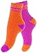 Produktbild Vincent Creation 4 Paar flauschige Kuschelsocken in verschiedenen Trendfarben, Pink/Orange