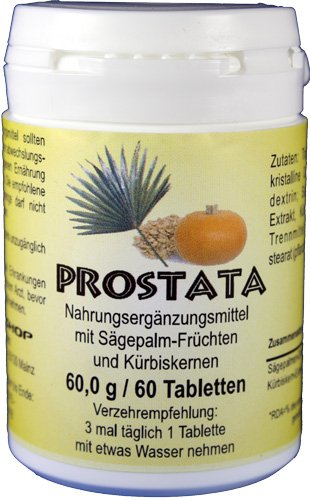 Preisvergleich Produktbild Prostata - Sägepalme / Kürbiskern - 60 Tabletten