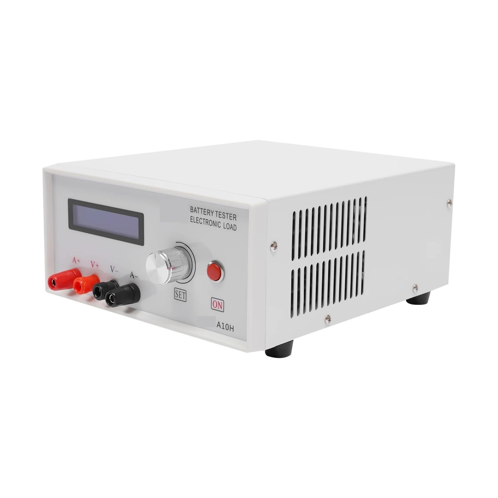 Comprobador de capacidad de carga/descarga de batería A10H con pantalla LCD, carga electrónica