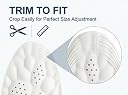 Memory Foam Shoe Insoles for Men & Women | Soft Shoe Cushion Pad for Daily Comfort | Orthopedic Shock Absorbing Insole Insert | Cut to Fit Shoe Pad Inner Sole Replacement for All Shoes (EU 40-46) gallery image