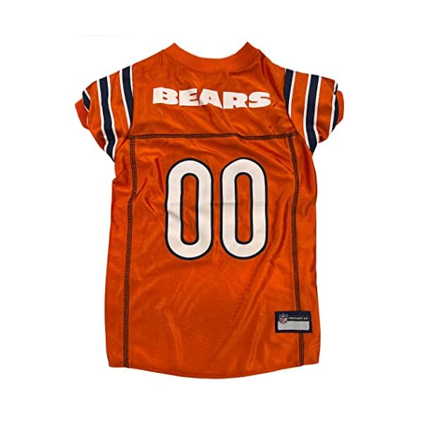 NFL Chicago Bears Color Rush Dog Jersey, Size: Large. Color Rush Jersey, Cool and Sporty Dog Shirt, Best Football Jersey Costume for Dogs & Cats. Licensed Jersey Shirt. NFL Chicago Bears Color Rush Dog Jersey, Size: Large. Color Rush Jersey, Cool and Sporty Dog Shirt, Best Football Jersey Costume for Dogs & Cats. Licensed Jersey Shirt.