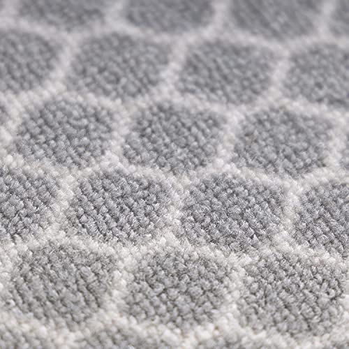 Floordirekt Tappeto passatoia Tralee 80 x 200 cm, per cucina, corridoio e soggiorno, tappeto con passanti sottili, antiscivolo e antistatico, per corridoio, passatoia - immagine 3