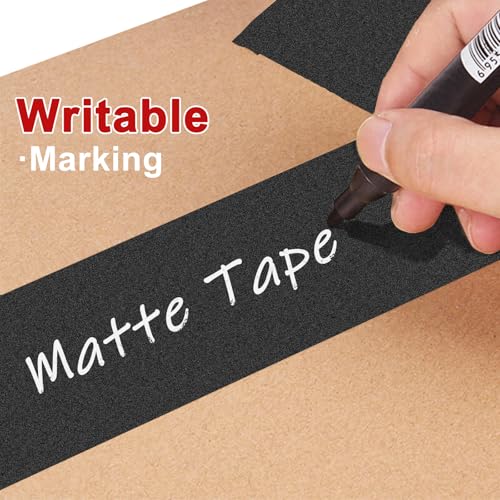 Image of WELSTIK 4 Pack Black Gaffers Tape, 2 inch x 33 Yards (66 Yards Total) - Upgraded 15 Mils Heavy Duty, Matte Non-Reflective for Pro Stage, Photo & Video, Residue-Free
