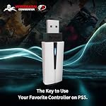Brook Wingman P5 – P5, P4, PC Game Controller Converter | Supports Wireless & Wired Controllers | Vibration & Six-Axis Motion Sensing | Turbo, Macro & Remap via Converter Center Software