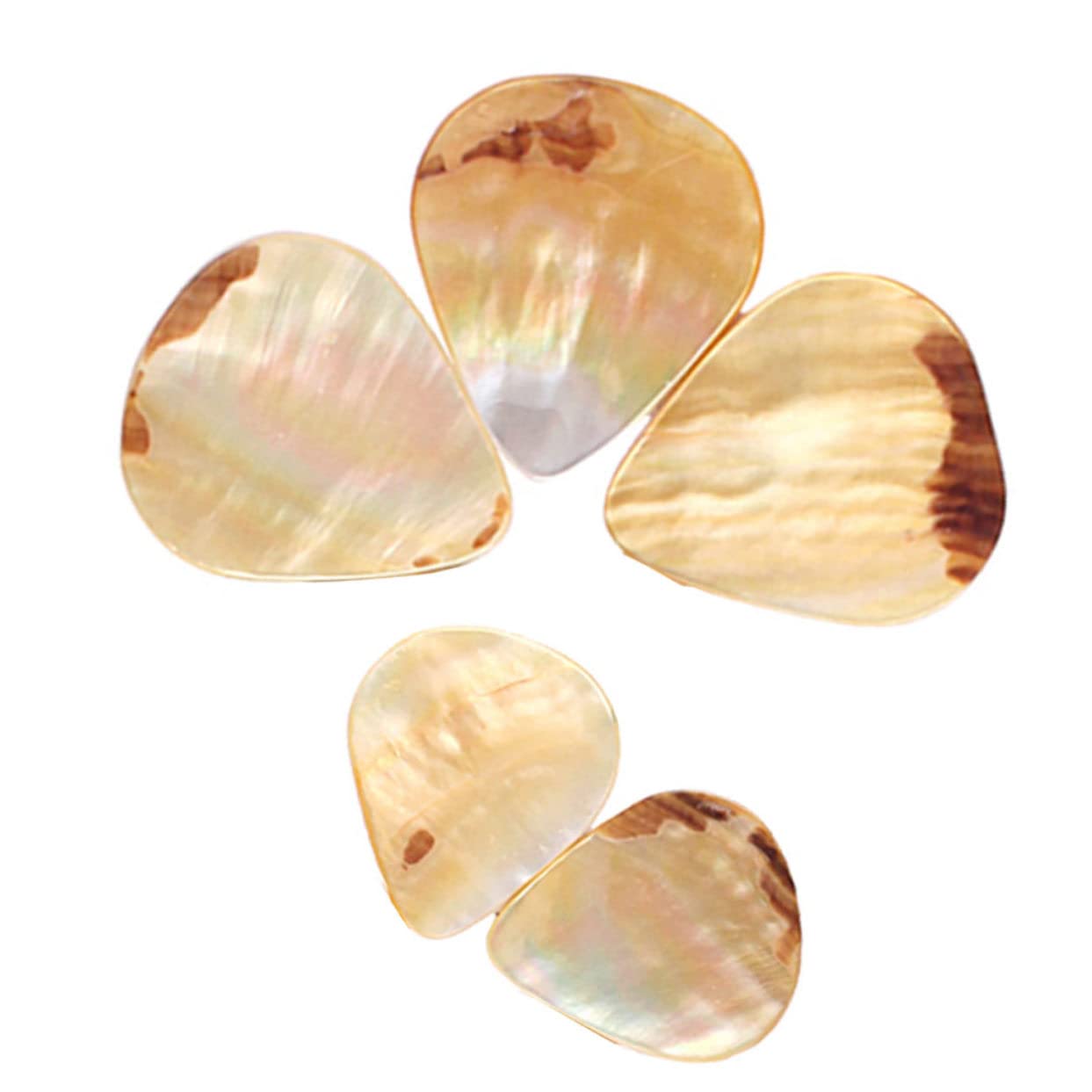ibasenice 10pezzi Plettri Per Chitarra Materiale Accessori Per Chitarra Acustica Ed Elettrica Design Liscio e Confezione Pratica Per Musicisti
